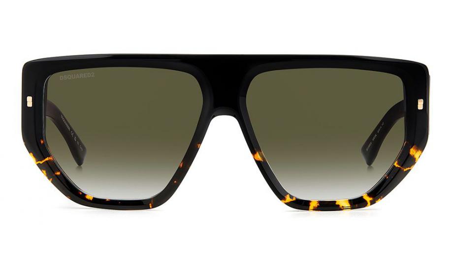 Dsquared2 D2 0088/S (WR7/9K) 60 | Unisex Siyah Güneş Gözlüğü